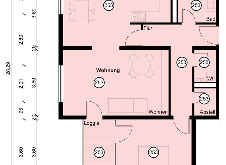 Wohnung zur Miete nur mit Wohnberechtigungsschein 639 € 2 Zimmer 76,6 m² Jellinekplatz 11 Emmertsgrund Heidelberg 69126