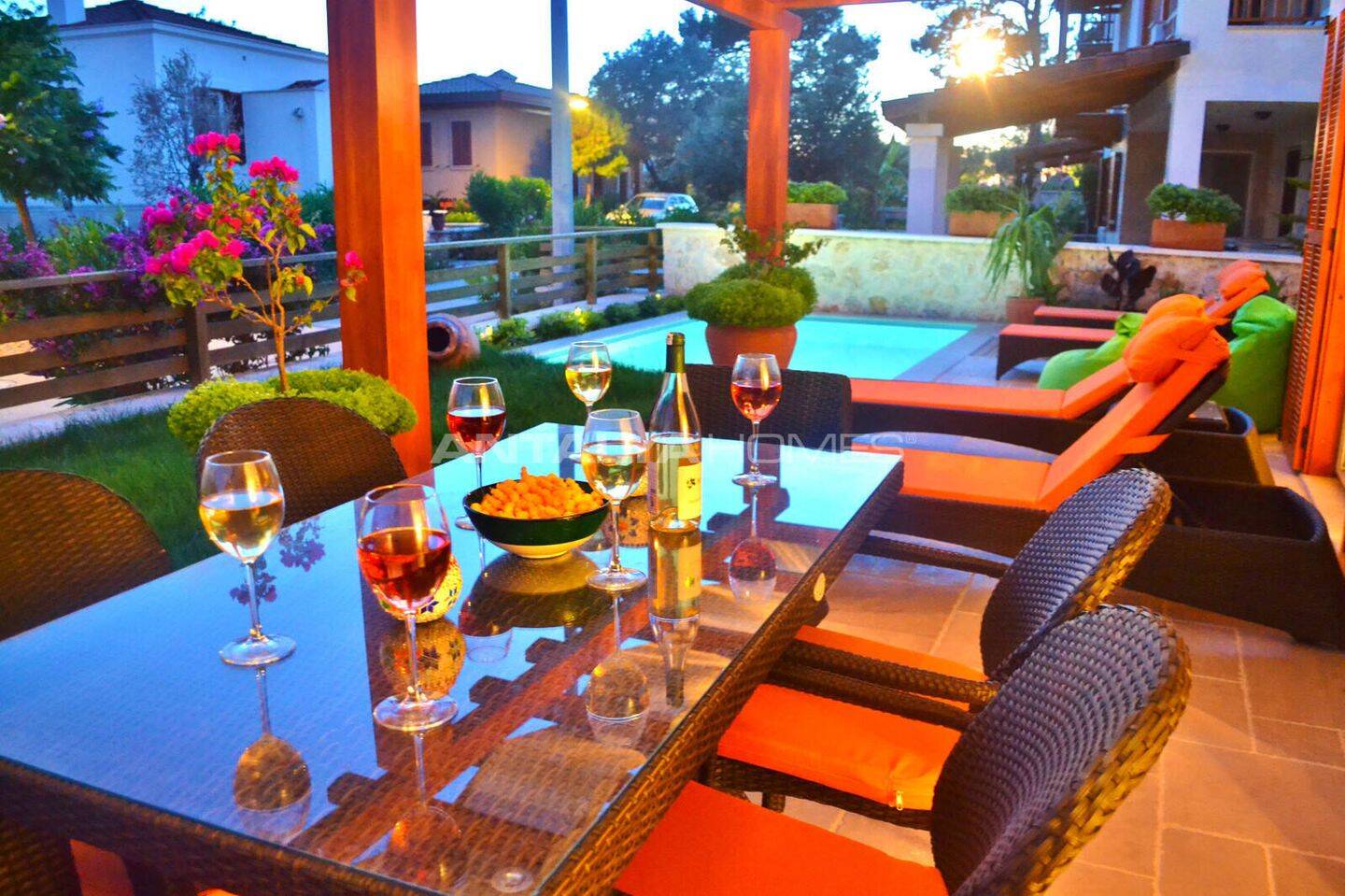 Immobilie in Paitzdorf - Möblierte 3-Zimmer-Villa mit Pool in Kalkan, Antalya - Bild 3