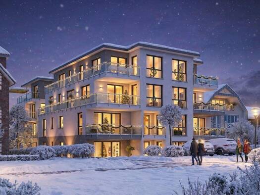 Wohnung zum Kauf - Erstbezug provisionsfrei 523.500 € 3 Zimmer 68 m² Duhnen Cuxhaven 27476