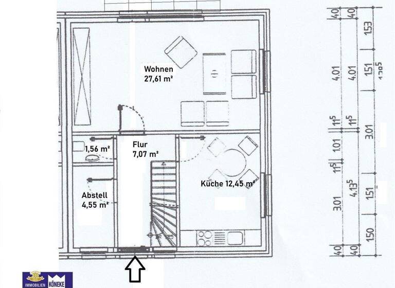 Doppelhaushälfte zum Kauf 235.000 € 4 Zimmer 105 m² 337 m² Grundstück Lemwerder 27809