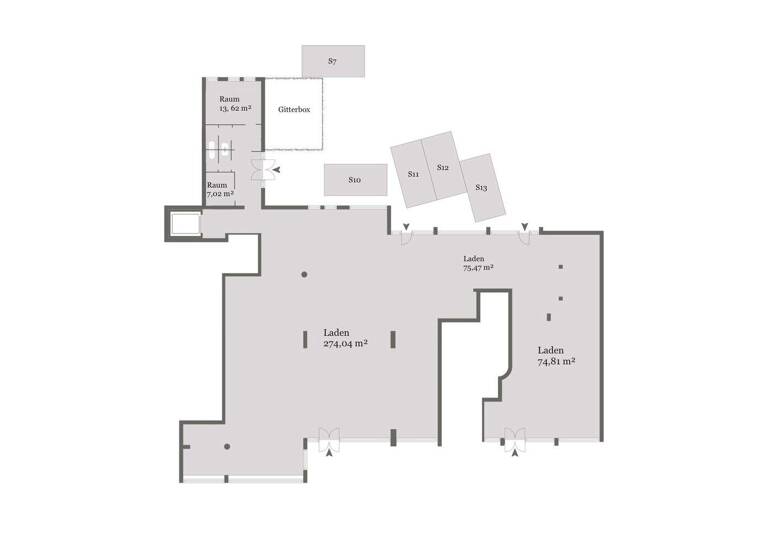 Laden zum Kauf 1.300.000 € 430 m² Verkaufsfläche Weil am Rhein 79576