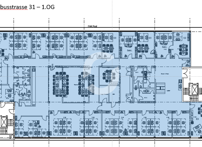 Büro zur Miete provisionsfrei 12,70 € 4.498,4 m² Bürofläche teilbar ab 119 m² Mitte Sindelfingen 71063