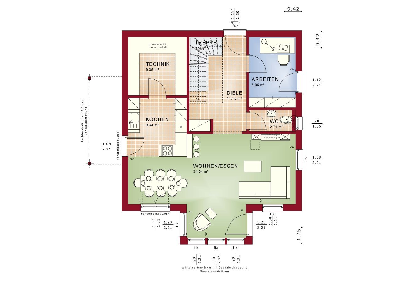 Einfamilienhaus zum Kauf 460.598 € 5 Zimmer 147 m²<br/>Wohnfläche 1.000 m²<br/>Grundstück Reesekamp 96 Wilberg Horn-Bad Meinberg 32805