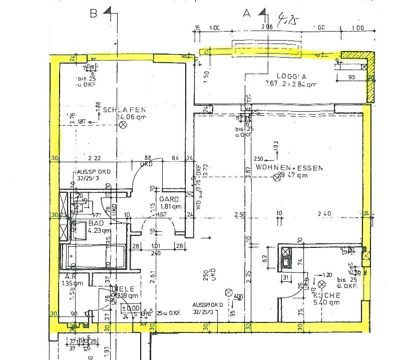 Wohnung zur Miete 470 € 2 Zimmer 60 m²<br/>Wohnfläche 1.<br/>Geschoss ab sofort<br/>Verfügbarkeit Lulustein 17 Bellevue Saarbrücken 66117