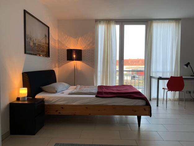 Studio zur Miete Wohnen auf Zeit 1.570 € 1 Zimmer 28 m² frei ab 28.03.2026 Oststadt Karlsruhe 76131