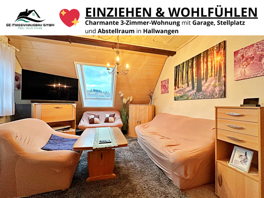 Wohnung zum Kauf 139.500 € 3 Zimmer 74 m² 3. Geschoss Hallwangen Dornstetten 72280