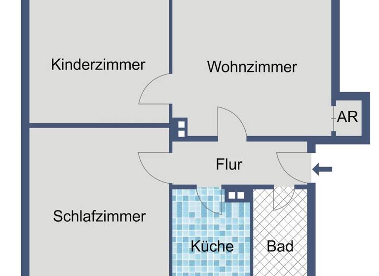 Wohnung zur Miete 671 € 3 Zimmer 68,5 m² Am Edelspfad 25 Friedberg Friedberg (Hessen) 61169