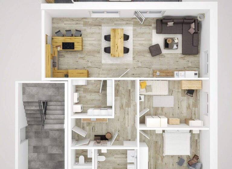 Wohnung zum Kauf - Erstbezug provisionsfrei 424.000 € 3 Zimmer 110,6 m² Heeslingen 27404