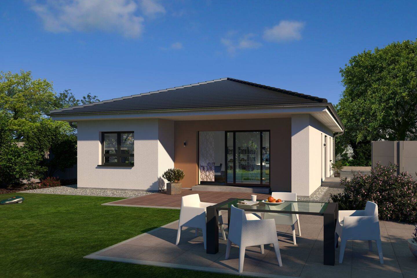 Immobilie in Pommelsbrunn - Individuell gestalteter Bungalow - Ihr Traumhaus mit allkauf Flexibilität und Qualität - Bild 1