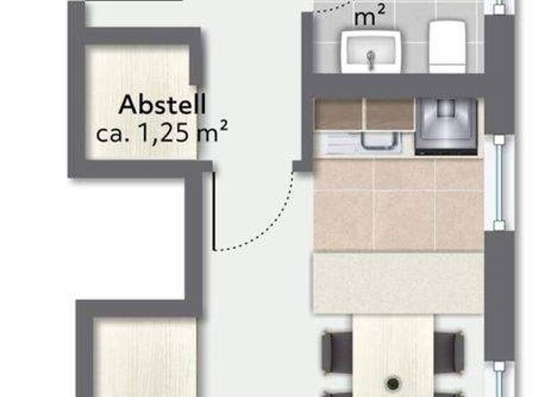Wohnung zum Kauf 160.000 € 2 Zimmer 44,6 m² Traunreut 83301