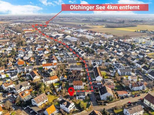 Grundstück zum Kauf 495.000 € 452 m² Grundstück frei ab sofort Karwendelstraße 10 Olching 82140