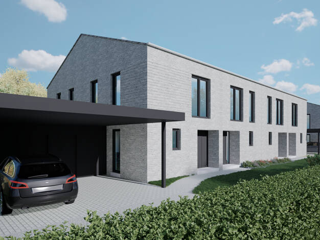 Doppelhaushälfte zur Miete - Erstbezug 1.720 € 3 Zimmer 136,4 m² 340 m² Grundstück frei ab sofort Olfen Olfen 59399