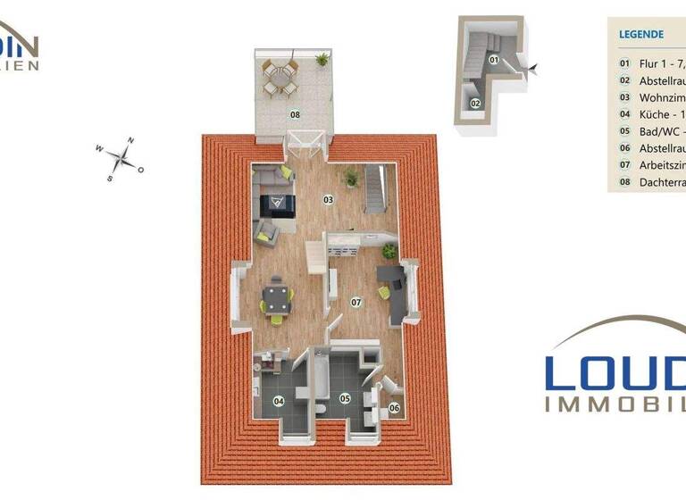 Wohnung zum Kauf 320.000 € 2,5 Zimmer 93,1 m² 4. Geschoss Nordstadt Offenburg 77652