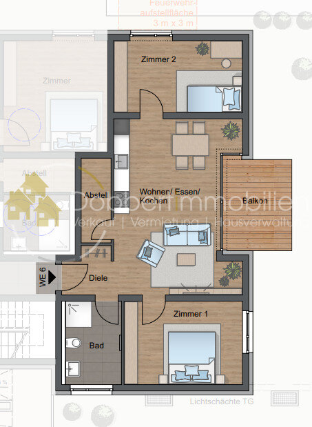 Wohnung zum Kauf provisionsfrei 330.500 € 3 Zimmer 76,8 m²<br/>Wohnfläche Bahnhofstraße 100-106 Gaildorf Gaildorf 74405