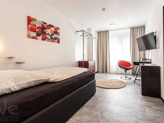 WG-Zimmer zur Miete Wohnen auf Zeit 550 € 16 m² 1. Geschoss frei ab sofort Taunusstraße 00 1.OG Bahnhofsviertel Frankfurt am Main 60329