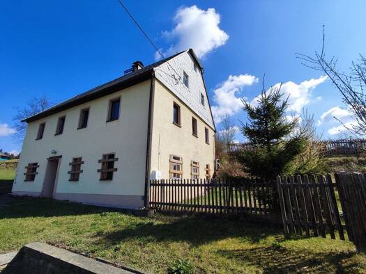 Einfamilienhaus zum Kauf 65.000 € 4 Zimmer 160 m² 2.700 m² Grundstück frei ab 01.01.2027 Forchheim Pockau-Lengefeld 09509
