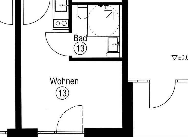 Studio zum Kauf provisionsfrei 139.500 € 1 Zimmer 19,7 m² EG frei ab 01.07.2026 Firnhaberstraße 12 Hochfeld Augsburg 86159