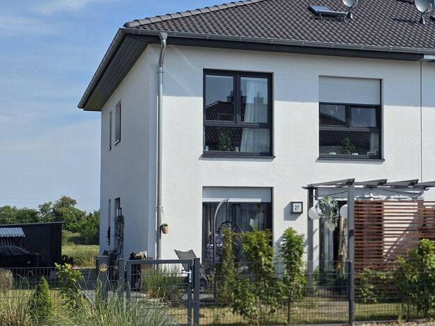 Doppelhaushälfte zur Miete - Erstbezug 1.700 € 5 Zimmer 125 m² 337 m² Grundstück Rehberge 27 Biederitz Biederitz 39175