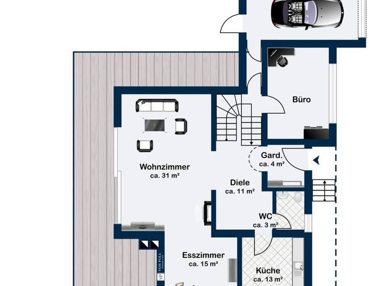 Einfamilienhaus zum Kauf 3.750.000 € 7 Zimmer 220 m² 1.045 m² Grundstück Schorn Rottach-Egern / Schorn 83700