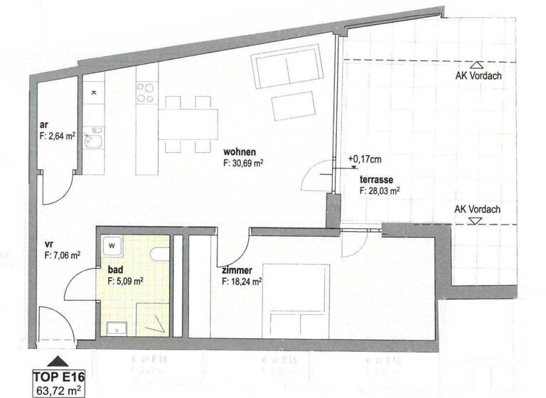 Wohnung zum Kauf - Erstbezug 456.000 € 2 Zimmer 63,7 m² 2. Geschoss Schwaz 6130
