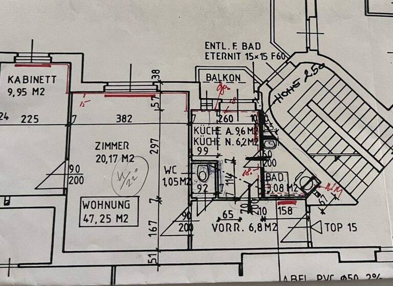 Wohnung zum Kauf 195.000 € 2 Zimmer 47,3 m² 3. Geschoss Wien 1170