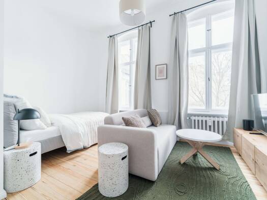 Wohnung zur Miete 899 € 1 Zimmer 25 m² 4. Geschoss Rankestraße 25 Charlottenburg Charlottenburg-Wilmersdorf 10789