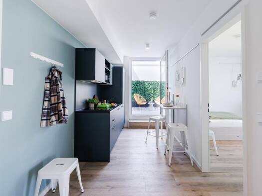 Wohnung zur Miete - Erstbezug 551 € 1 Zimmer 12 m² frei ab sofort Halbergstraße Süd Ludwigshafen am Rhein 67061