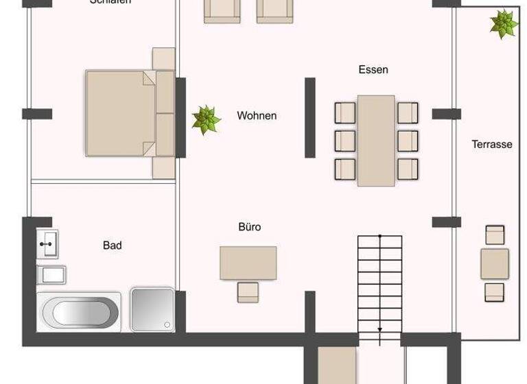 Wohnung zum Kauf 349.000 € 2 Zimmer 106 m² Grube Carl Frechen 50226