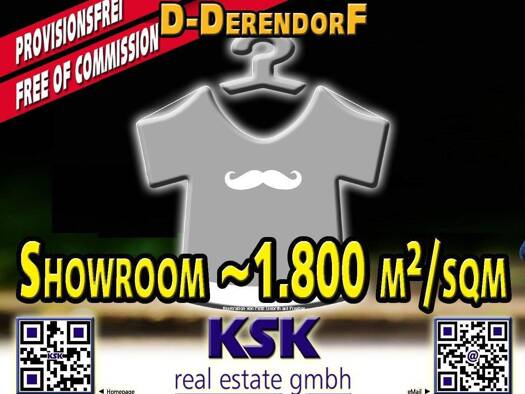 Ausstellungsfläche zur Miete 15 € 1.800 m² Verkaufsfläche Derendorf Düsseldorf 40476
