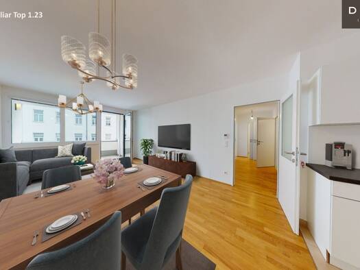 Wohnung zur Miete 807 € 2 Zimmer 67,2 m² 6. Geschoss Wien 1210