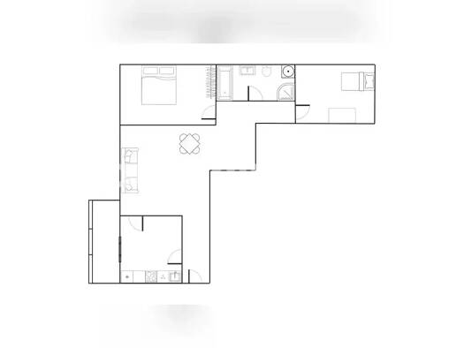 Wohnung zur Miete Tauschwohnung 633 € 3 Zimmer 75 m² Zentrum-Süd Leipzig 04107