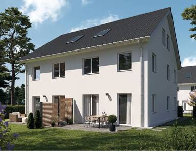 Doppelhaushälfte zum Kauf provisionsfrei 495.800 € 4 Zimmer 110 m² 270 m² Grundstück Olzreute Bad Schussenried 88427