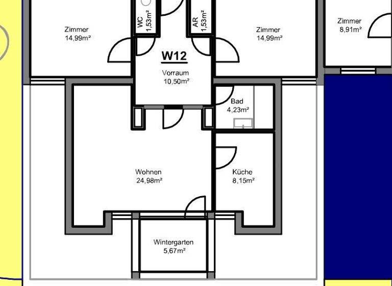 Wohnung zum Kauf 338.000 € 3 Zimmer Höttinger Au 72 Hötting Innsbruck 6020