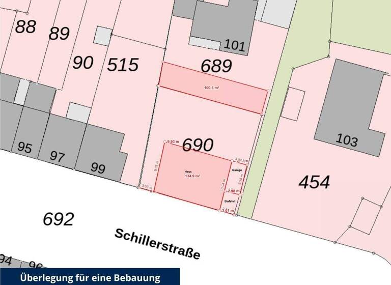 Grundstück zum Kauf 385.000 € 512 m² Grundstück Dreikönigenviertel Neuss / Dreikönigenviertel 41464