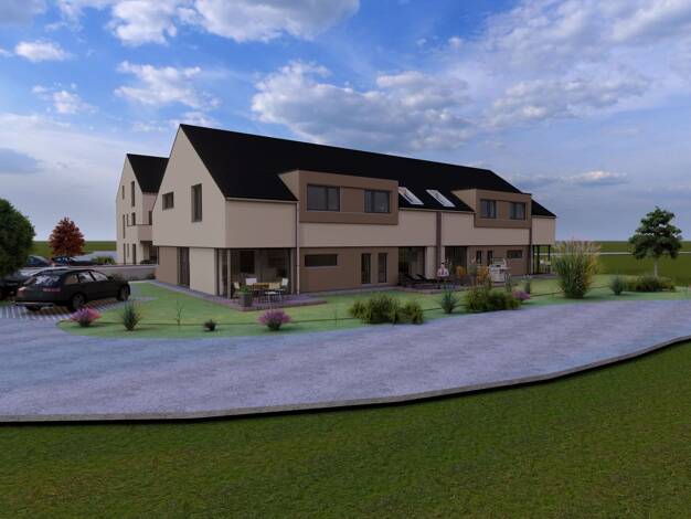 Reihenmittelhaus zum Kauf - Neubau provisionsfrei 586.800 € 4 Zimmer 114 m² 139 m² Grundstück Am Sportplatz 8 Bellenberg 89287