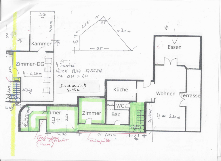 Maisonette zum Kauf 879.000 € 5,5 Zimmer 157 m² Geschoss 5/5 frei ab 01.06.2026 Steglitz Berlin 12167
