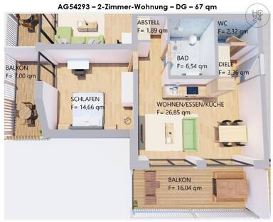 Wohnung zur Miete Wohnen auf Zeit 1.420 € 2 Zimmer 67 m² frei ab 07.07.2025 Kaufbeuren Kaufbeuren 87600