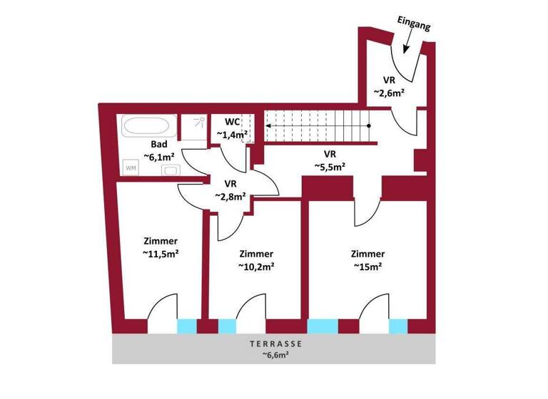 Wohnung zum Kauf 779.000 € 4 Zimmer frei ab 01.06.2026 Mödling 2340