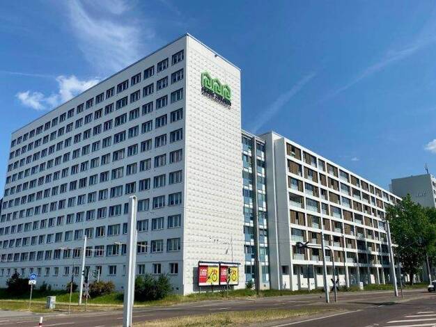 Wohnung zur Miete nur mit Wohnberechtigungsschein 384 € 2 Zimmer 51,2 m² 4. Geschoss Kirchnerstr. 15 Innenstadt Halle (Saale) 06112