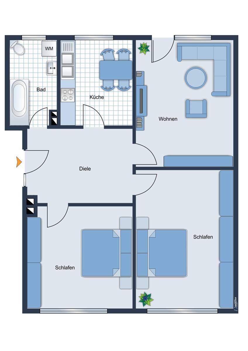Wohnung zum Kauf 360.000 € 5 Zimmer 177,7 m²<br/>Wohnfläche 1.<br/>Geschoss Alstedde Ibbenbüren 49477