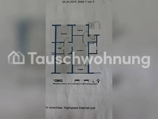 Wohnung zur Miete Tauschwohnung 800 € 3 Zimmer 69 m² Osdorf Hamburg 22549