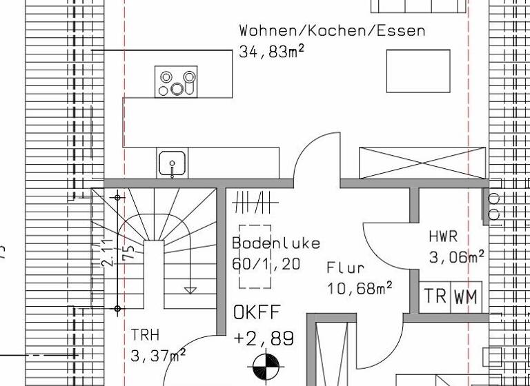 Wohnung zur Miete 950 € 2,5 Zimmer 80 m² Geschoss 1/1 frei ab 01.05.2026 Gronau 48599