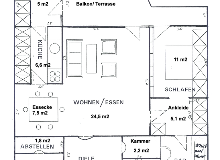 Wohnung zum Kauf 424.900 € 2 Zimmer 78 m² 2. Geschoss Kirchenstraße 21 Gröbenzell 82194