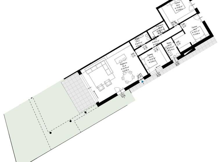 Wohnung zum Kauf - Erstbezug 1.750.000 € 4 Zimmer 193 m² frei ab sofort Desenzano del Garda