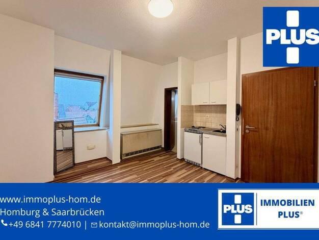 Studio zur Miete 390 € 1 Zimmer 24 m² 2. Geschoss Homburg 66424