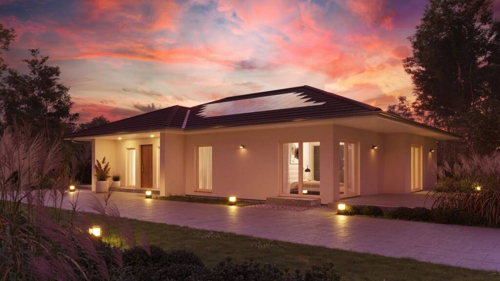 Bungalow zum Kauf provisionsfrei 380.305 € 4 Zimmer 124 m² 1.184 m² Grundstück Struth Flieden 36103