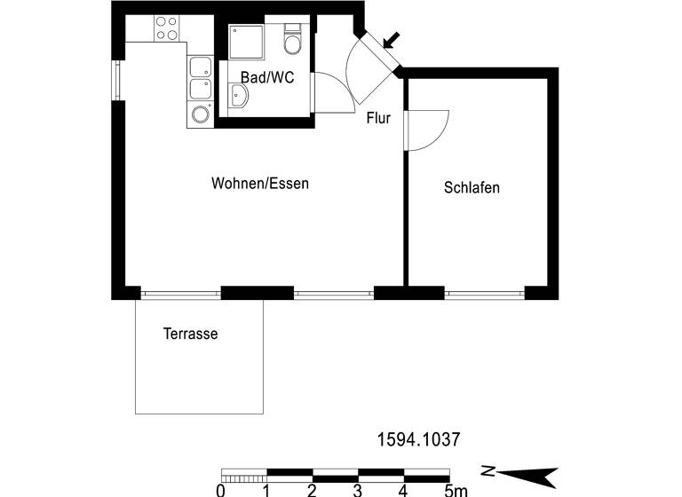 Wohnung zur Miete 1.000 € 2 Zimmer 50 m²<br/>Wohnfläche EG<br/>Geschoss ab sofort<br/>Verfügbarkeit Kirchstraße 69 A Rosenthal Berlin 13158