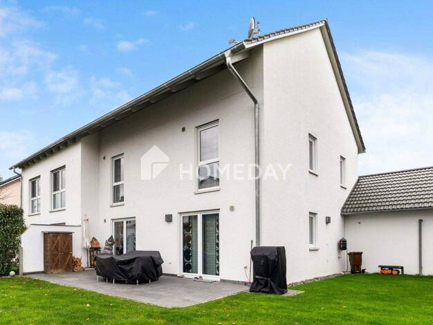 Doppelhaushälfte zum Kauf 635.000 € 4 Zimmer 138,3 m² 415 m² Grundstück Königsfeld Wolnzach 85283