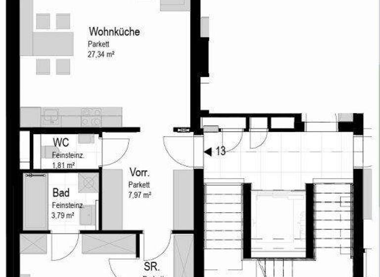 Wohnung zum Kauf 375.000 € 2 Zimmer 63,7 m² 4. Geschoss Altmannsdorfer Straße 188 Wien 1230