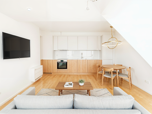 Penthouse zum Kauf - Erstbezug 299.000 € 2 Zimmer 45 m² 5. Geschoss Moabit Berlin 10553